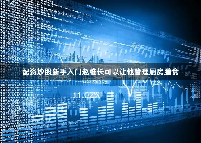 配资炒股新手入门赵稚长可以让他管理厨房膳食